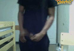 Black Dick on Webcam